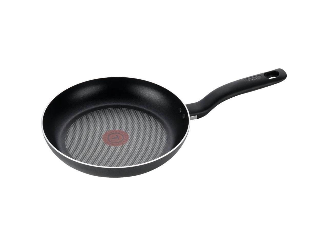 T-Fal 12" Aluminum Non-Stick Fry Pan with Handle - Black - Curacao