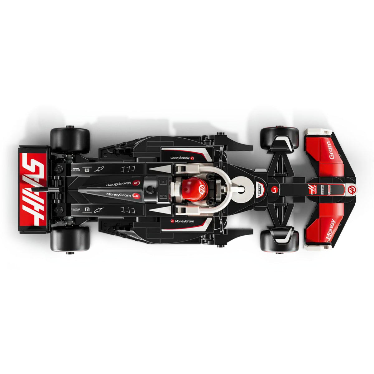 LEGO Speed Champions MoneyGram Haas F1 Team VF-24 Race Car Building Toy Set (242-Pieces)