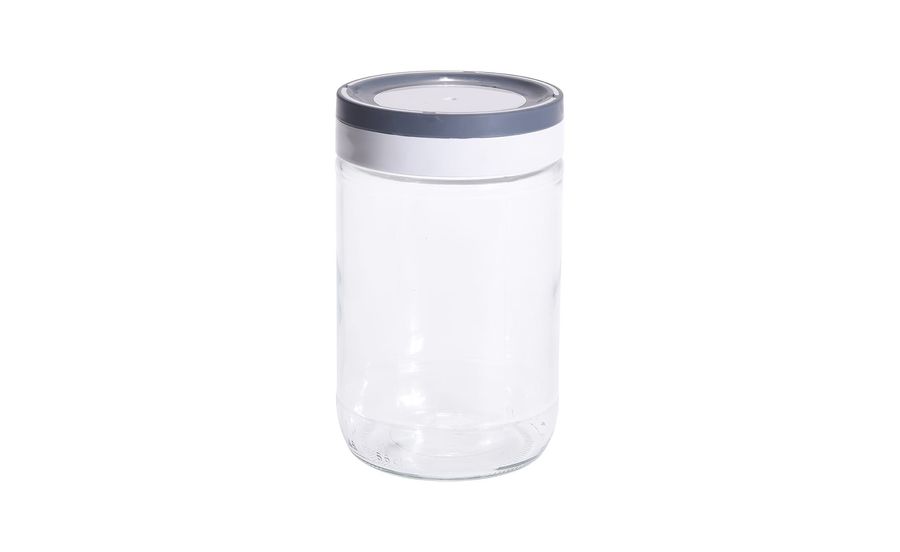 Storage Jar Glass With Lid 22 Oz. - Curacao