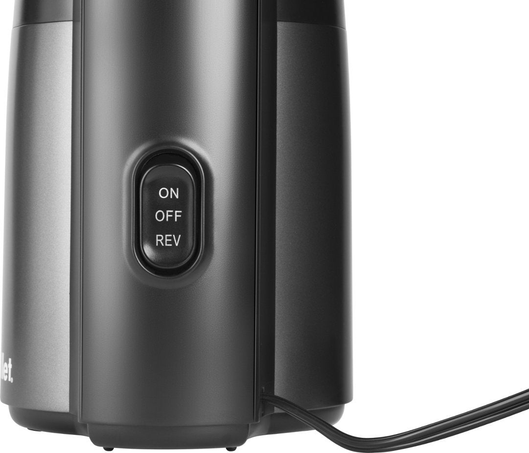 NutriBullet NBJ50300 1 Quart 150-Watt Slow Masticating Juicer with Quiet Motor and Reverse Function - Gray - Curacao