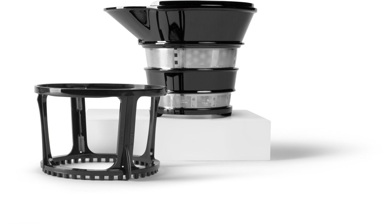 NutriBullet NBJ50300 1 Quart 150-Watt Slow Masticating Juicer with Quiet Motor and Reverse Function - Gray - Curacao