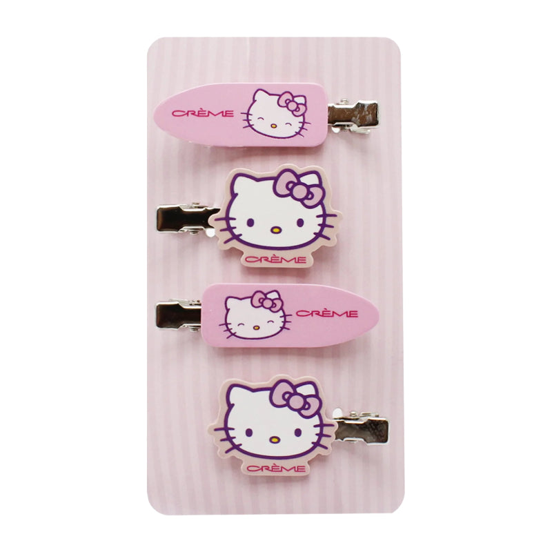 The Crème Shop x Sanrio Hello Kitty Hair Clips (Set of 4)