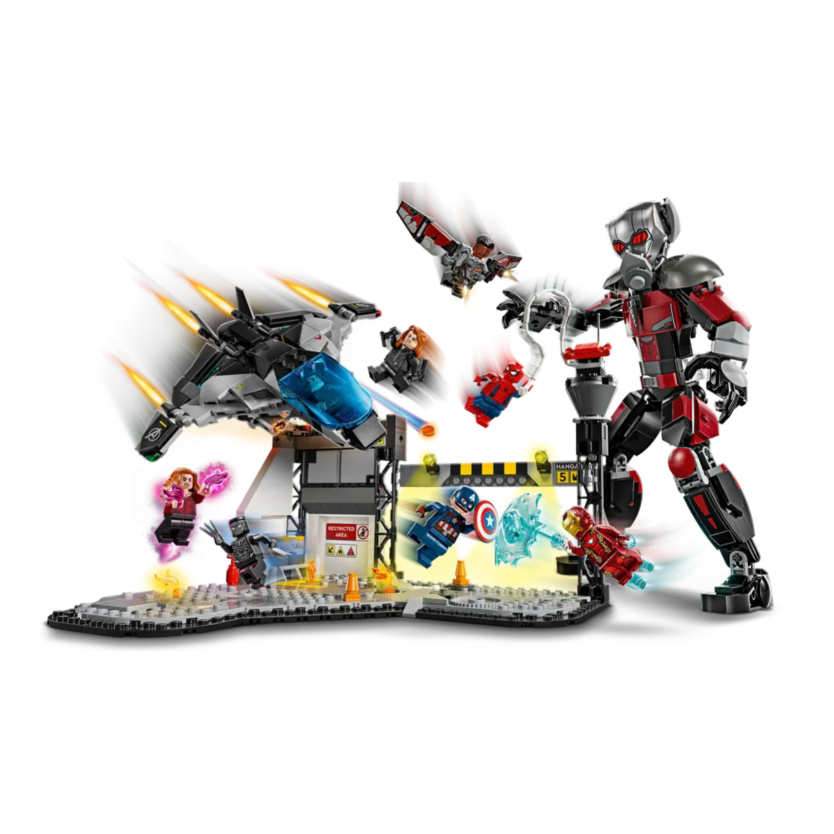 LEGO Marvel Captain America Civil War Action Battle Building Toy Set (736-Pieces)