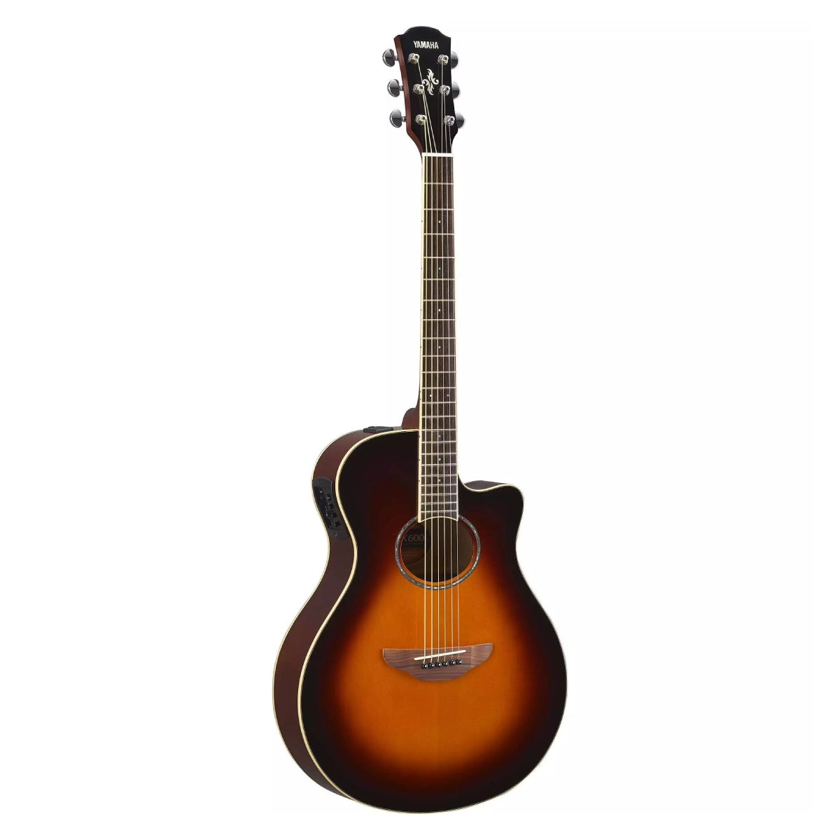 Yamaha Bundle: APX600 Red Thinline Acoustic-Electric Guitar + THR5A 10W Gold Desktop Amplifier