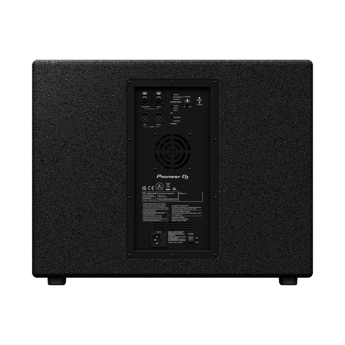 Pioneer DJ Reflex Loaded Active Subwoofer - Black