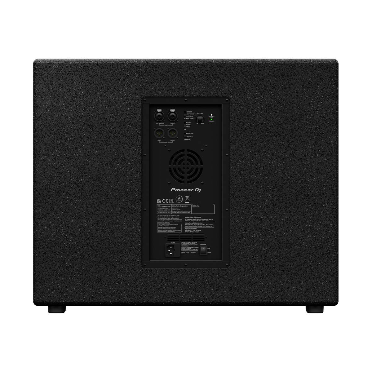 Pioneer DJ 18" Active Subwoofer - Black