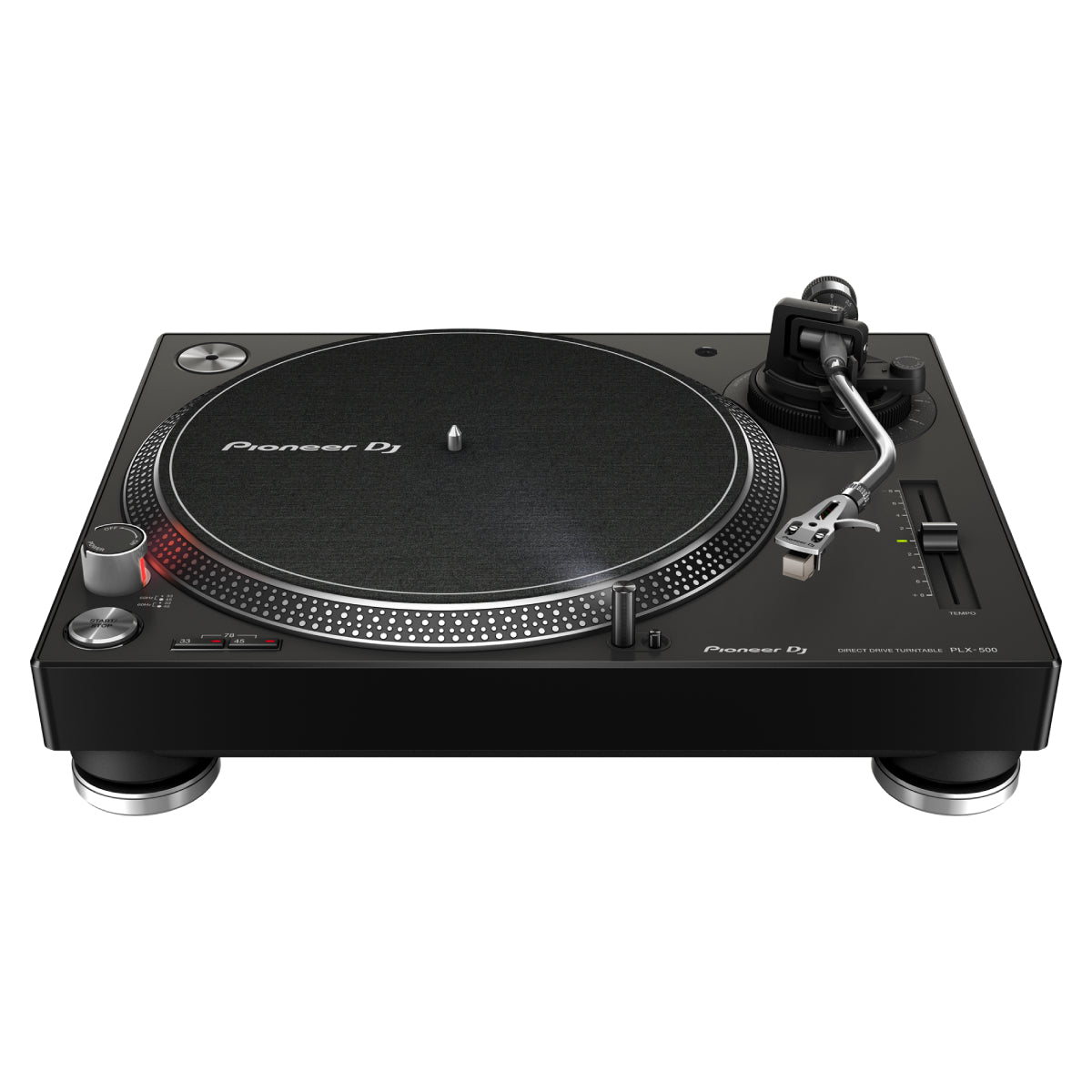 Pioneer DJ PLX-500-K Direct-Drive Turntable - Black