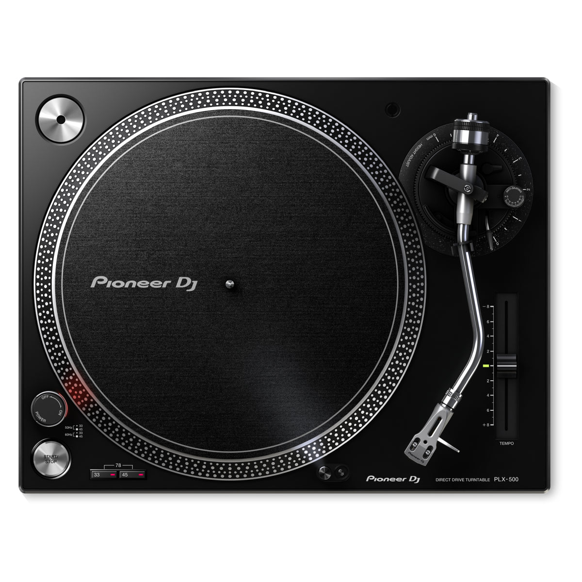 Pioneer DJ PLX-500-K Direct-Drive Turntable - Black