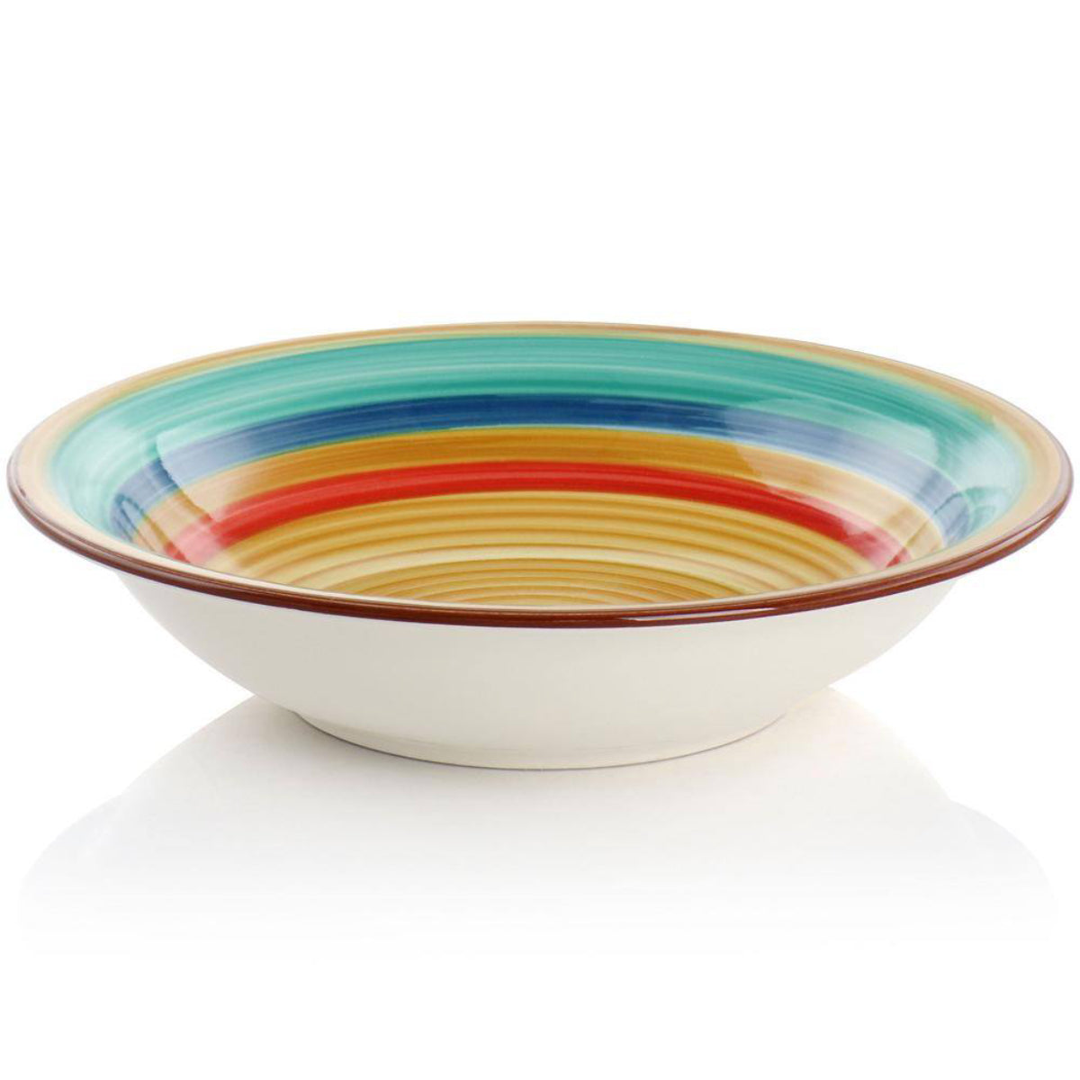 Gibson Home Rainbow Dinnerware Set (12-Pieces) - Multicolor