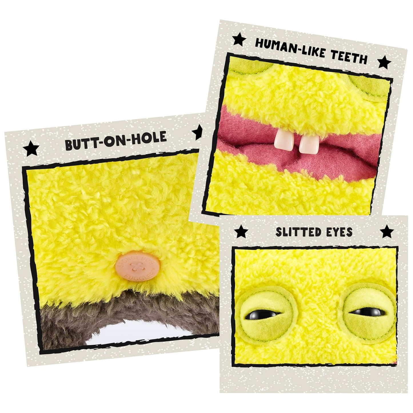 Fuggler Spongebob Squarepants Plush Toy - Yellow