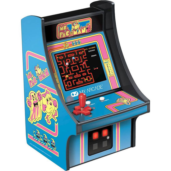 My Arcade Ms. Pac-Man Micro Player - Blue/Pink - Curacao