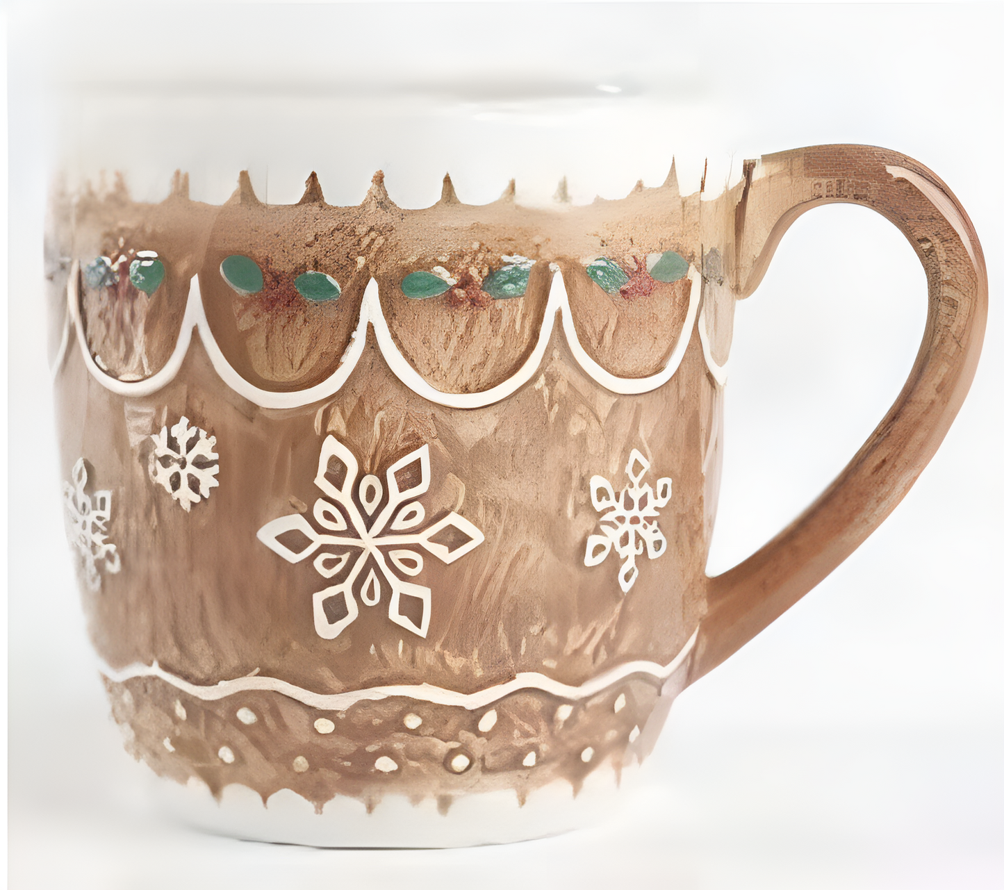 Martha Stewart Gingerbread 18 Oz Cup - Brown