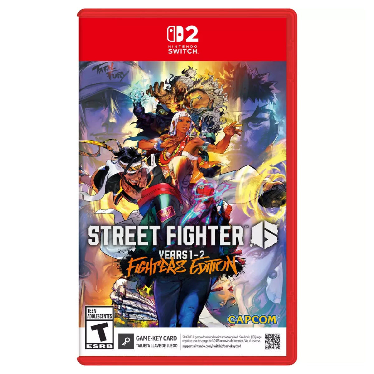 Street Fighter 6 Year 1-2 Fighters Edition for Nintendo Switch 2