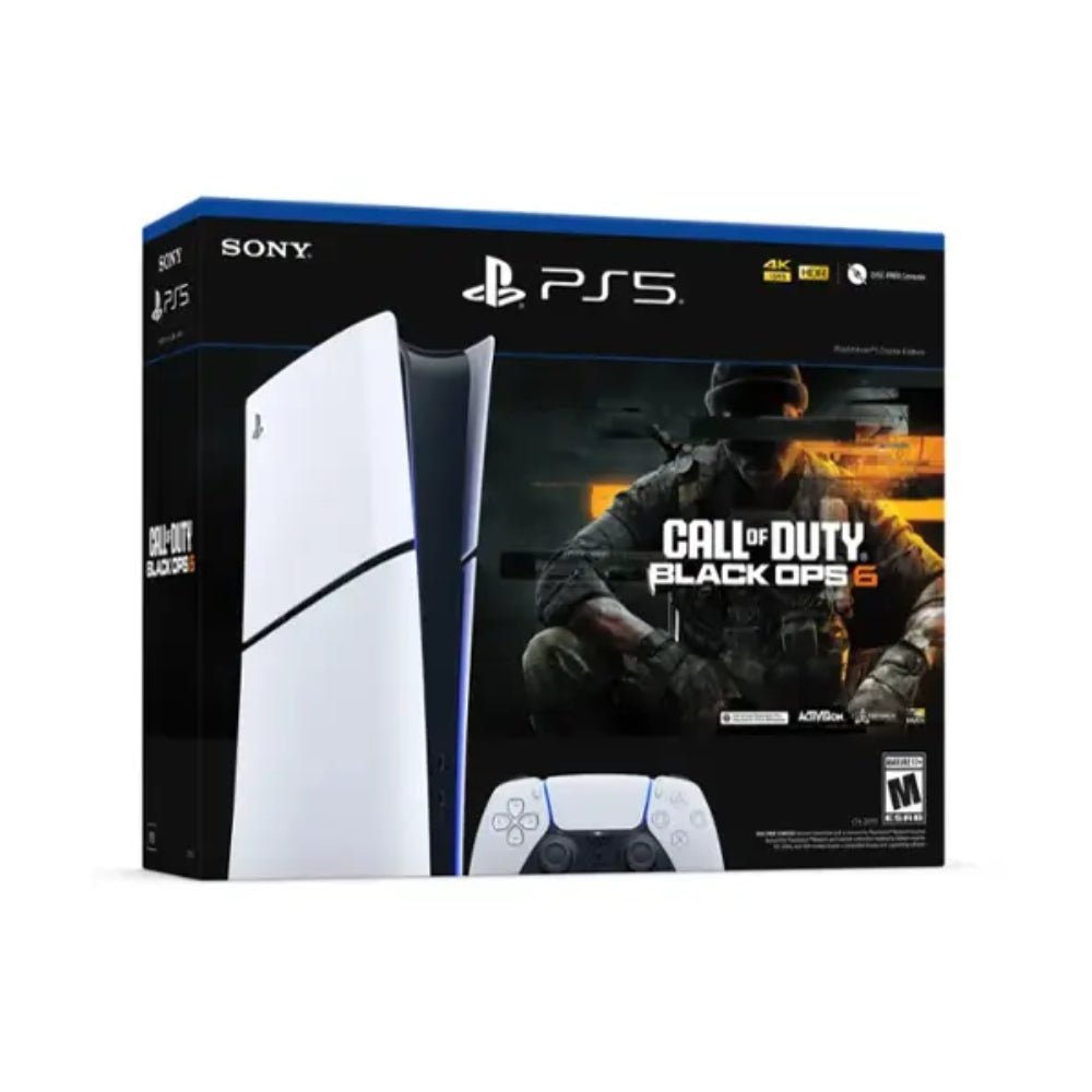 Sony PlayStation 5 Slim Digital Edition 1TB Console with Call of Duty: Black Ops 6 Bundle