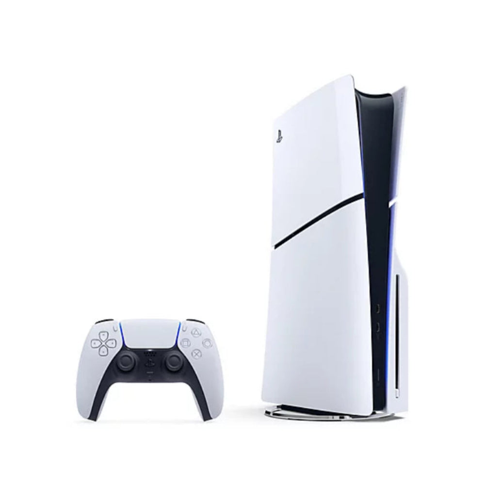 Bundle: Sony PlayStation 5 Slim Console + DualSense Wireless Controller - Blue + Pulse Elite Wireless Headset + FC 26