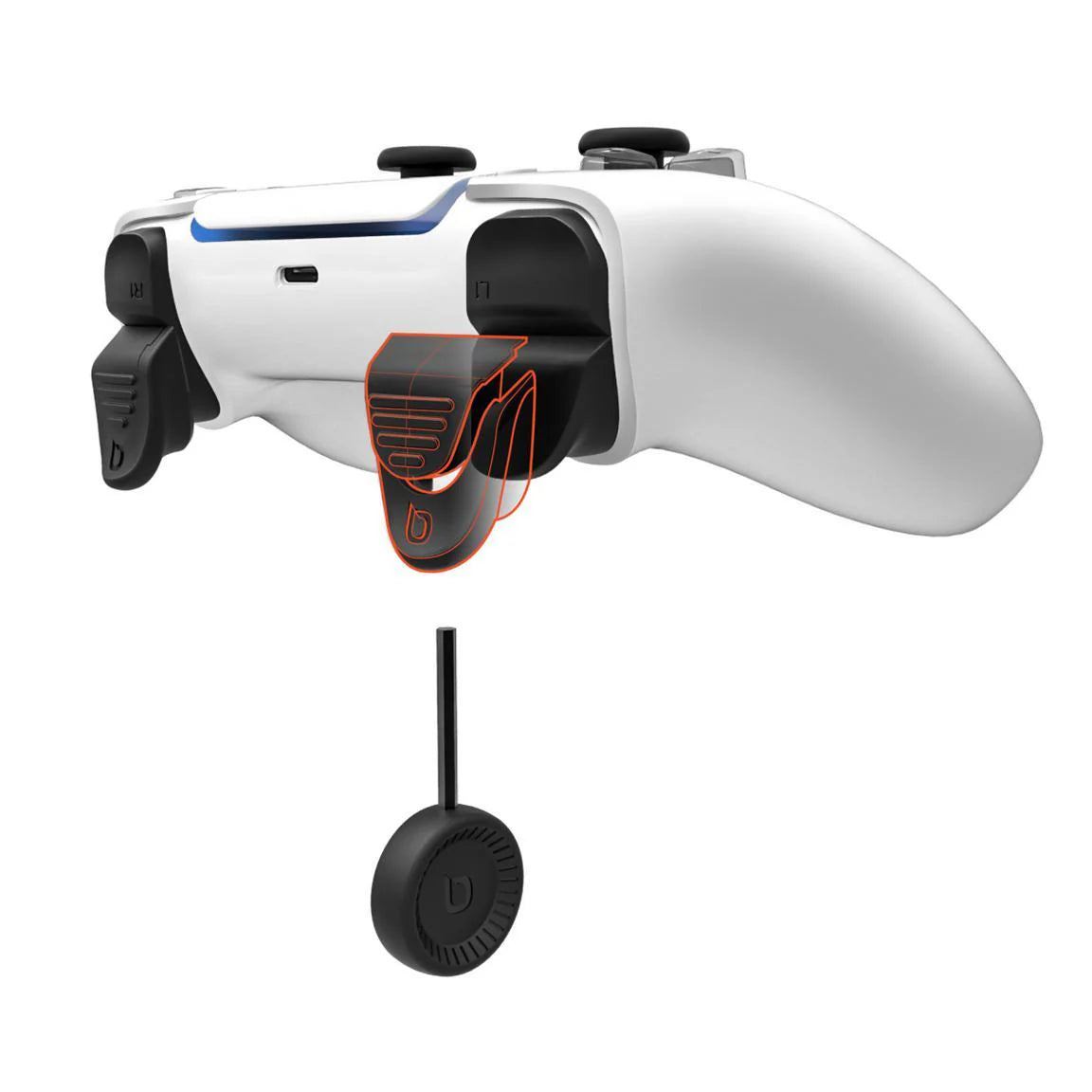 Bundle: Sony PlayStation 5 Digital Edition Console + JBL Quantum 100X Wired Over-the-Ear Gaming Headset + Bionik Power Stand + Sony Media Remote + Bionik Quick Shot Pro