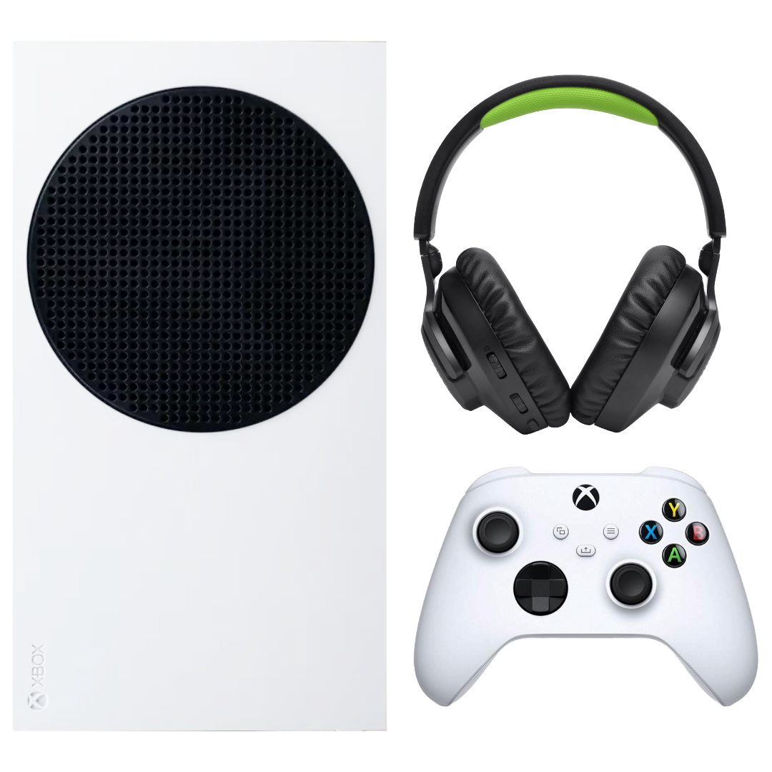 Bundle: Microsoft Xbox Series X 1TB Digital Console + JBL Quantum 360X Wireless Over-the-Ear Gaming Headset