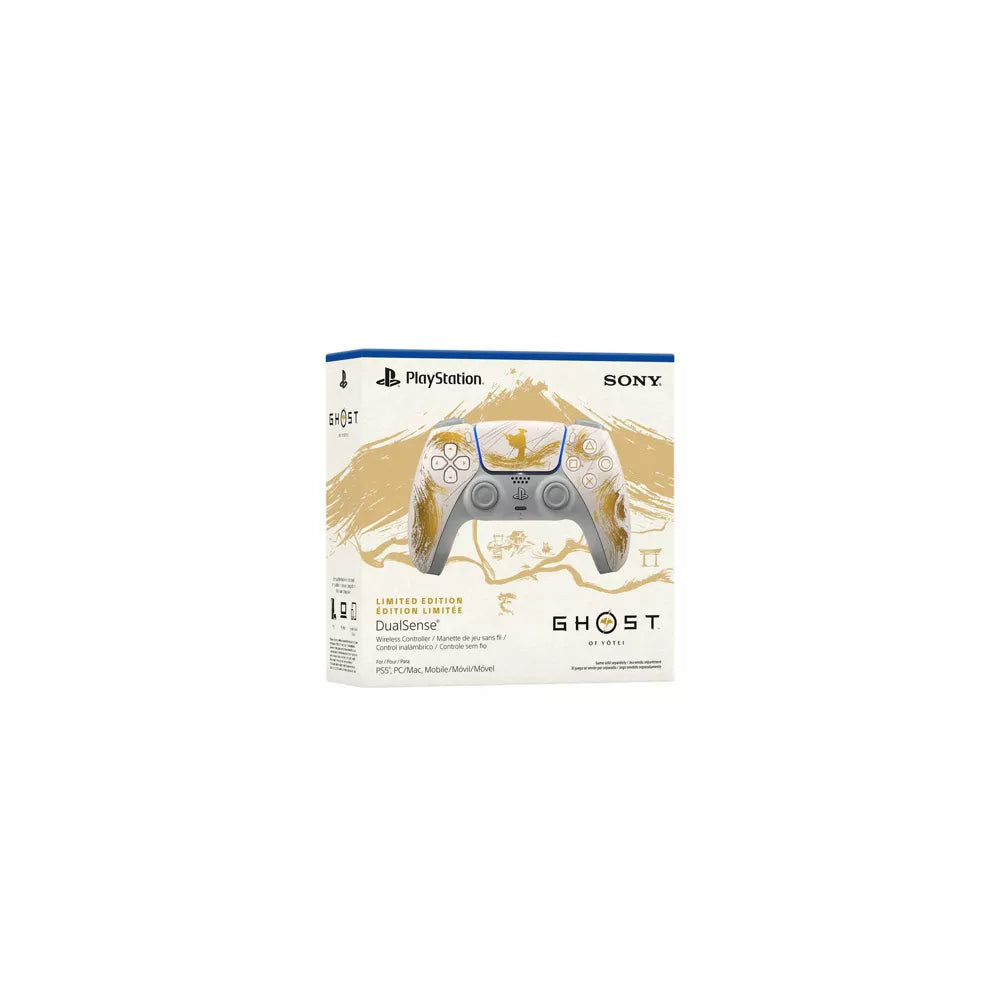Bundle: Sony PlayStation 5 Slim Console + Limited Edition Ghost of Yōtei DualSense Wireless Controller + Sony Pulse Elite Wireless Over-the-Ear Gaming Headset