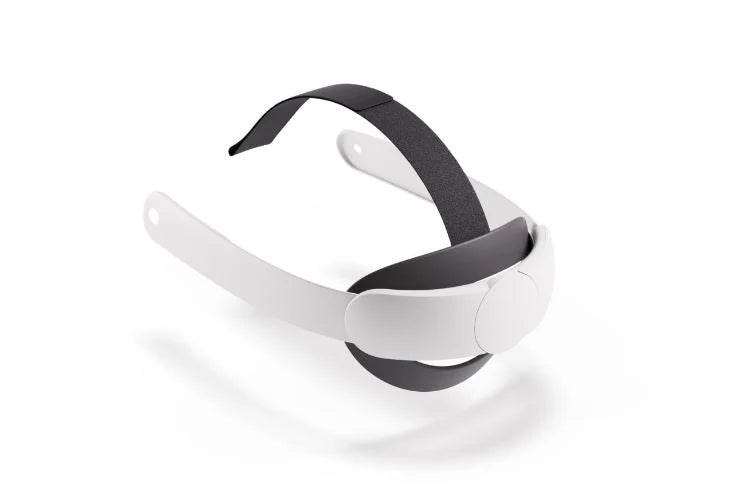 Bundle: Meta Quest 3S 128 GB Virtual Reality Headset + Meta Quest SK-1000045-01 Carrying Case for Quest 3/3S - Gray + Meta Quest 3 Elite Strap + Meta Quest SK-1000009-01 Compact Charging Dock