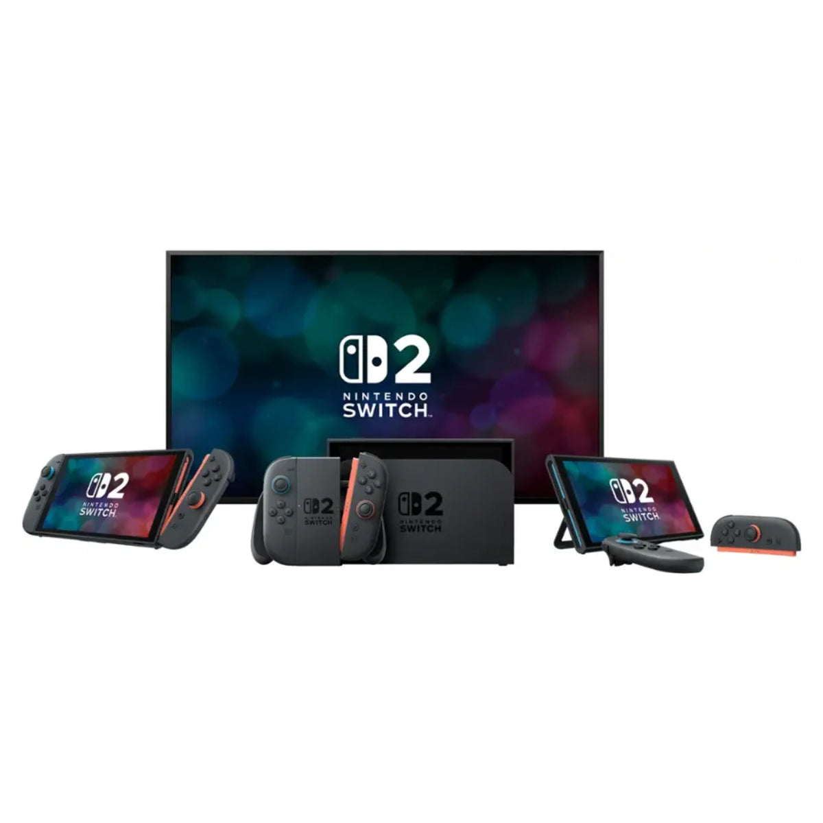 Bundle: Nintendo Switch 2 Pokemon Legends: Z-A Bundle + Hyperkin Screen Protector + Hyperkin Power Spire Joy-Con Charging Dock + Hori Compact Carry All