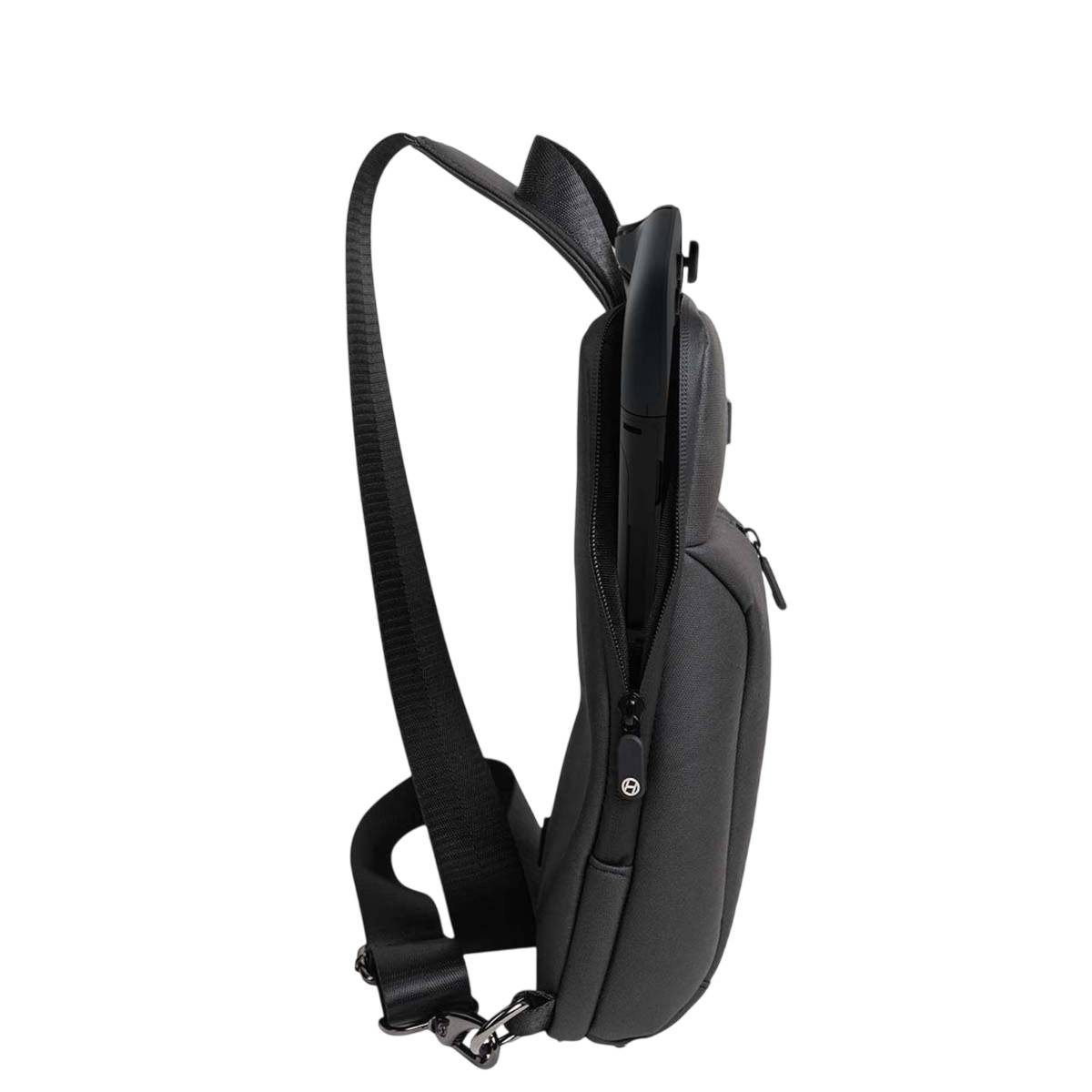 Hyperkin Let's Game Anywhere Bolt Sling Bag for Nintendo Switch 2 - Black