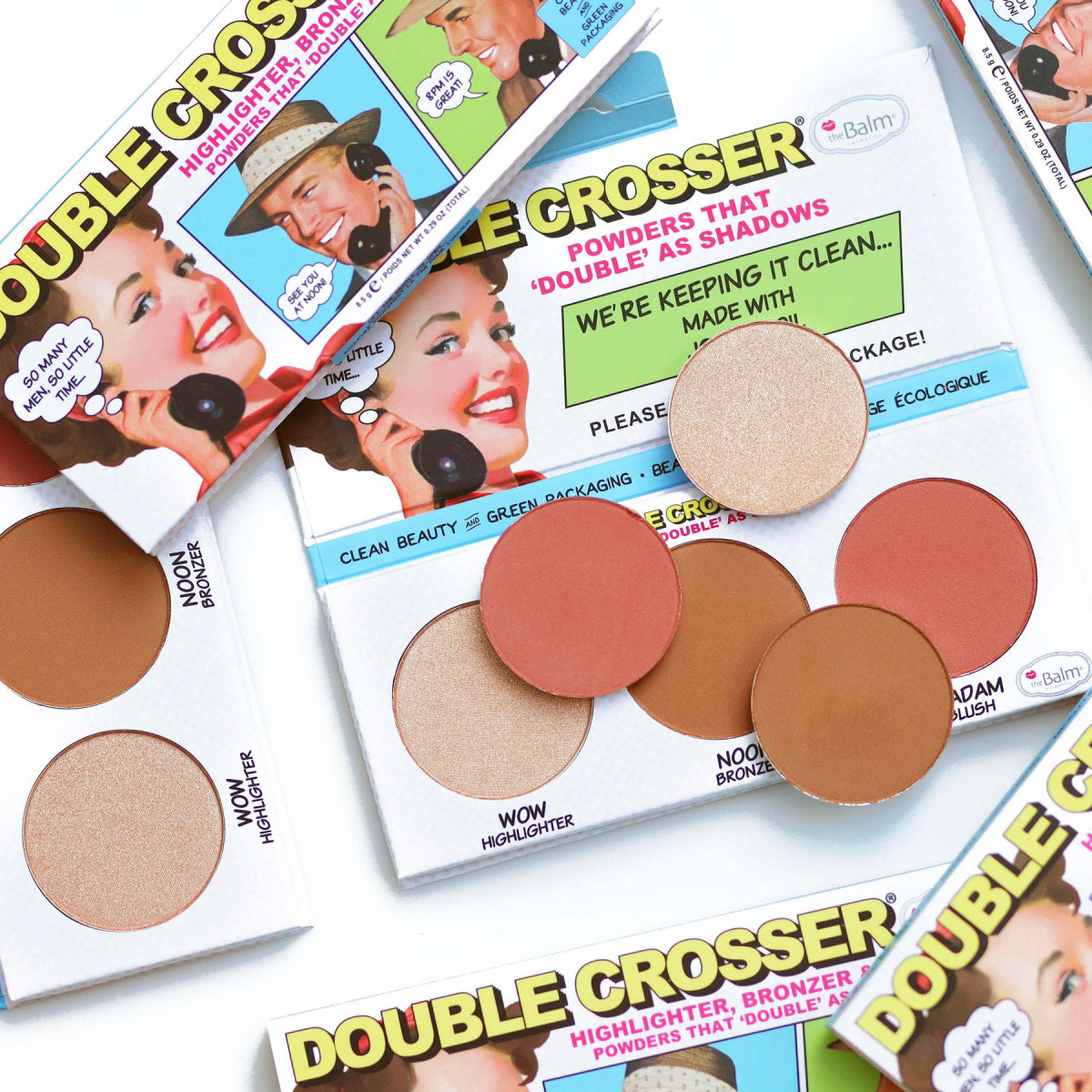 theBalm Double Crosser Face Palette
