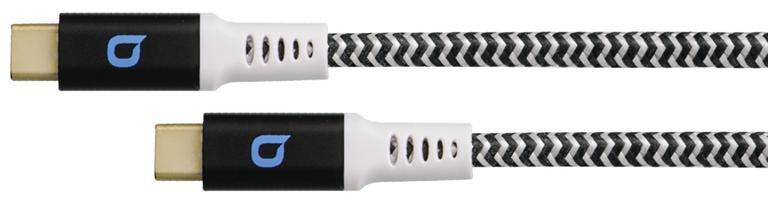 Bionik Lynx USB-C Charge Cable for PlayStation 5 - White