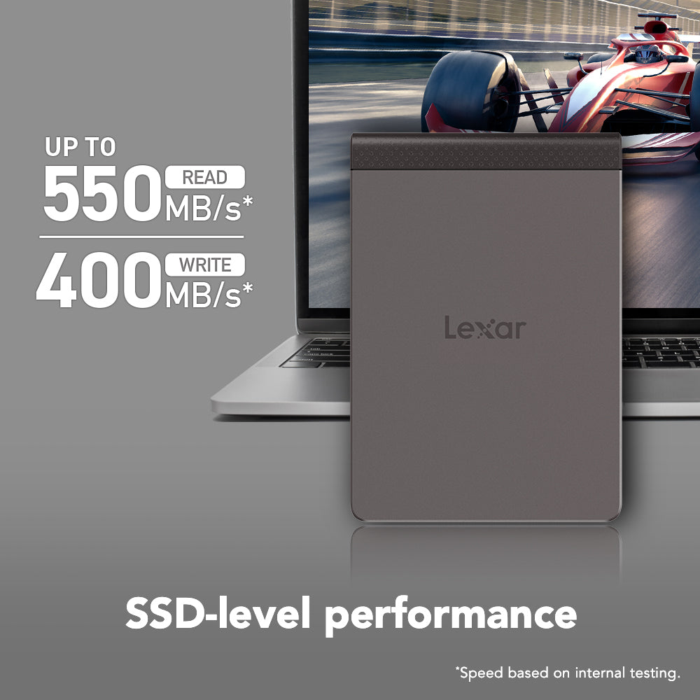 Lexar SL200 Portable SSD - 512GB - Curacao