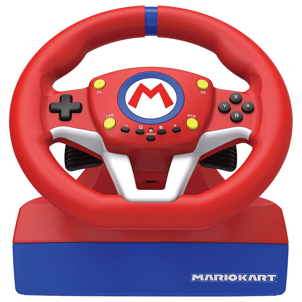 Hori Nintendo Switch Mario Kart Racing Wheel Pro Mini - Red - Curacao