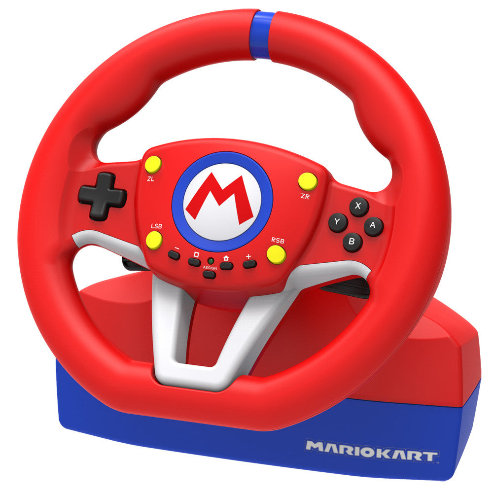 Hori Nintendo Switch Mario Kart Racing Wheel Pro Mini - Red - Curacao