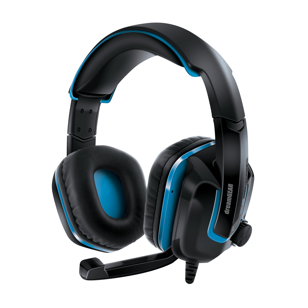 DreamGEAR PlayStation 4 Wired Headset - Black/Blue - Curacao
