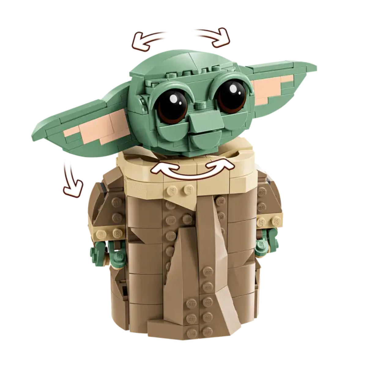 LEGO Star Wars The Mandalorian Grogu with Hover Pram Buildable Toy Set (1048-Pieces)