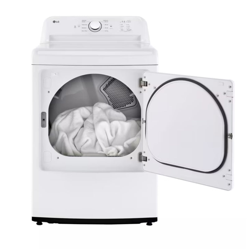 LG DLG6101W 7.3 cu. ft. Ultra Large Capacity Rear Control Gas Dryer - White