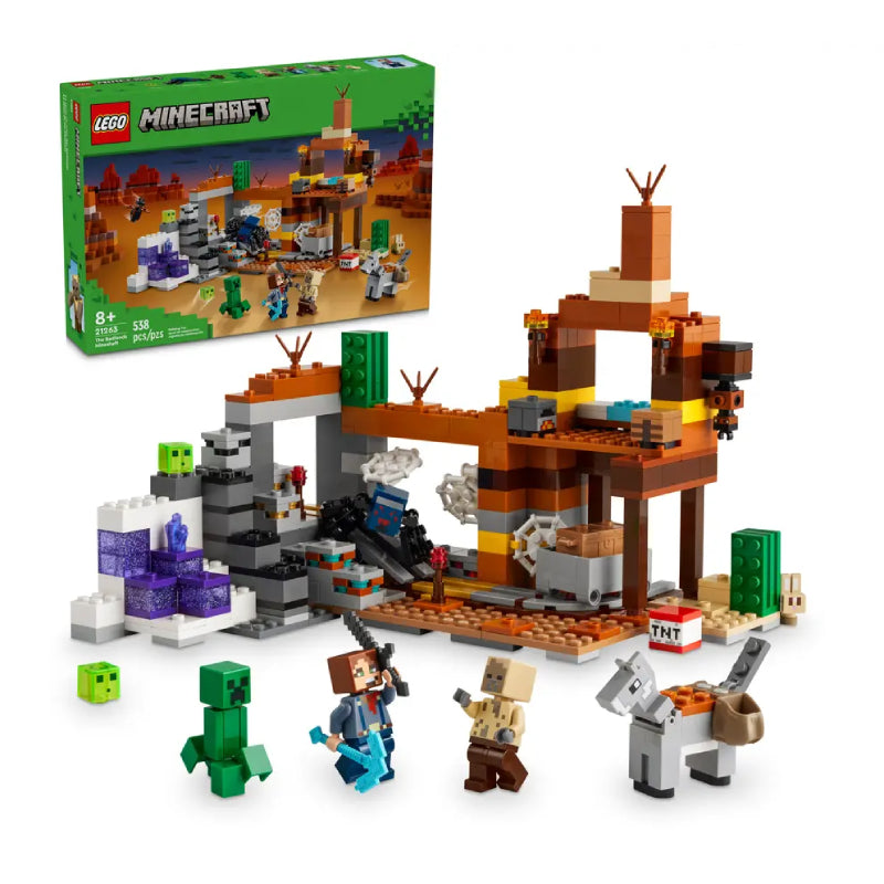 LEGO The Badlands Mineshraft Building Toy Set (538-Pieces)