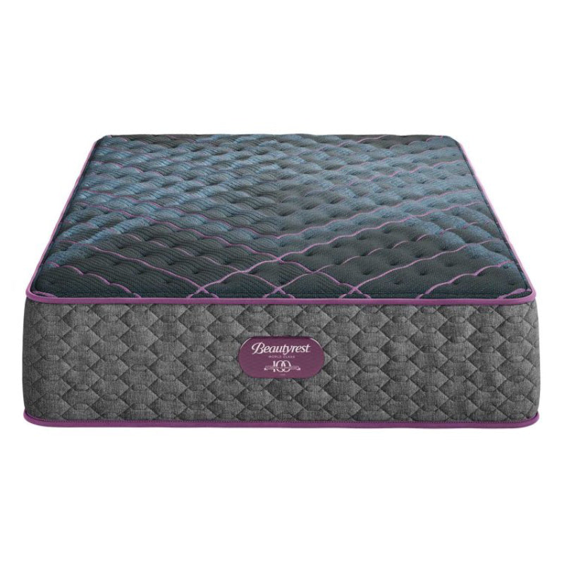 Beautyrest World Class 14.25" Extra Firm Twin Size Mattress - Gray/Blue