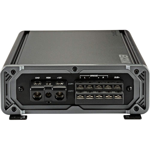 Kicker 46CXA6605 Car Audio 5 Channel Amp Speaker & Sub 1200W Amplifier - Curacao