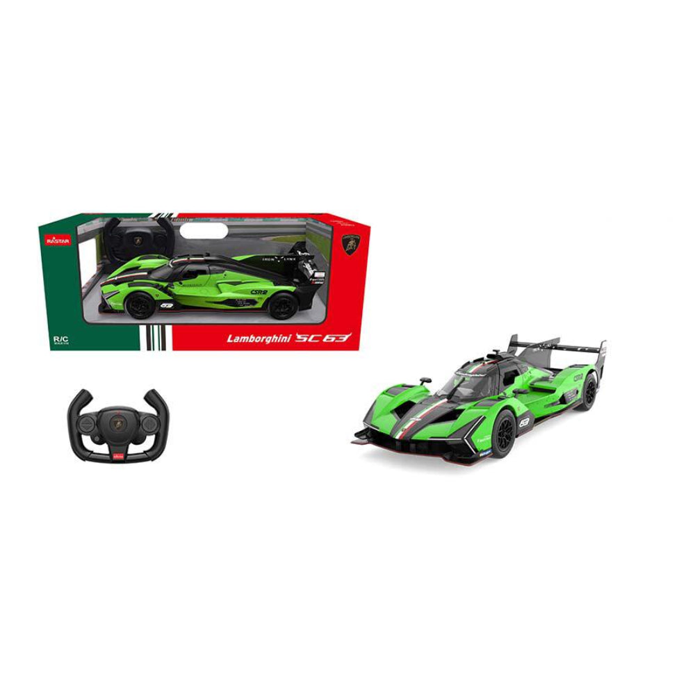 Rastar 1:14 Lamborghini SC63 Remote Control Car - Green