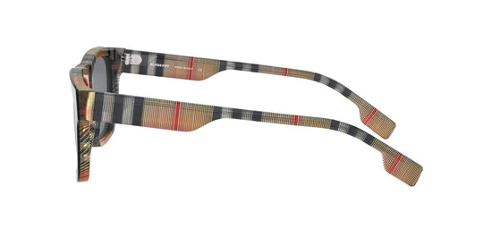 Burberry BE4293 Men's Square Sunglasses- Black/Grey - Curacao