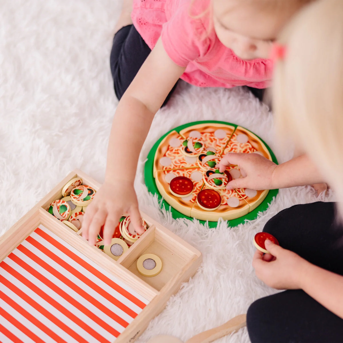 Melissa and Doug Wooden Pizza Party Play Set