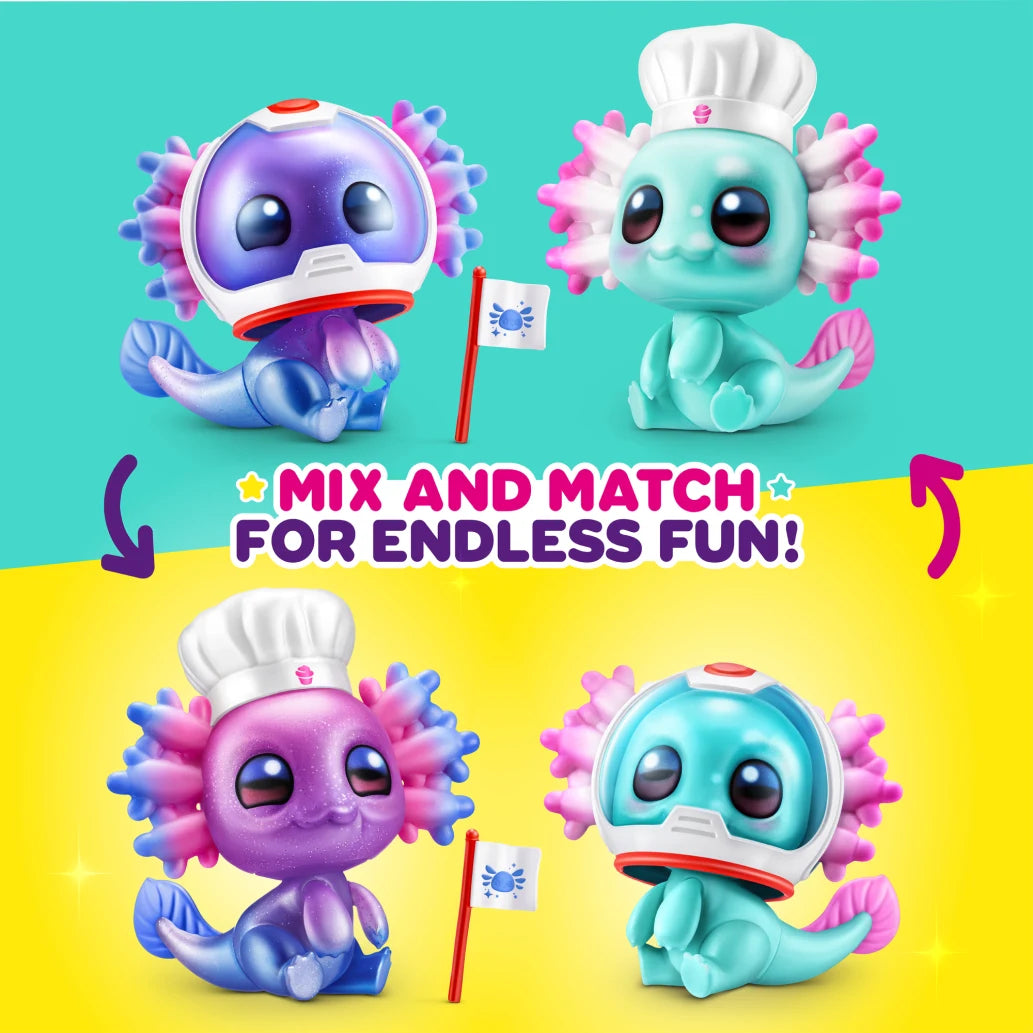 5 Surprise A-Lot-A Axolotls Toy - Assortment