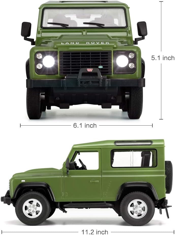 Rastar RC Land Rover Defender Rastar Transformable Car Robot Remote Control Toy