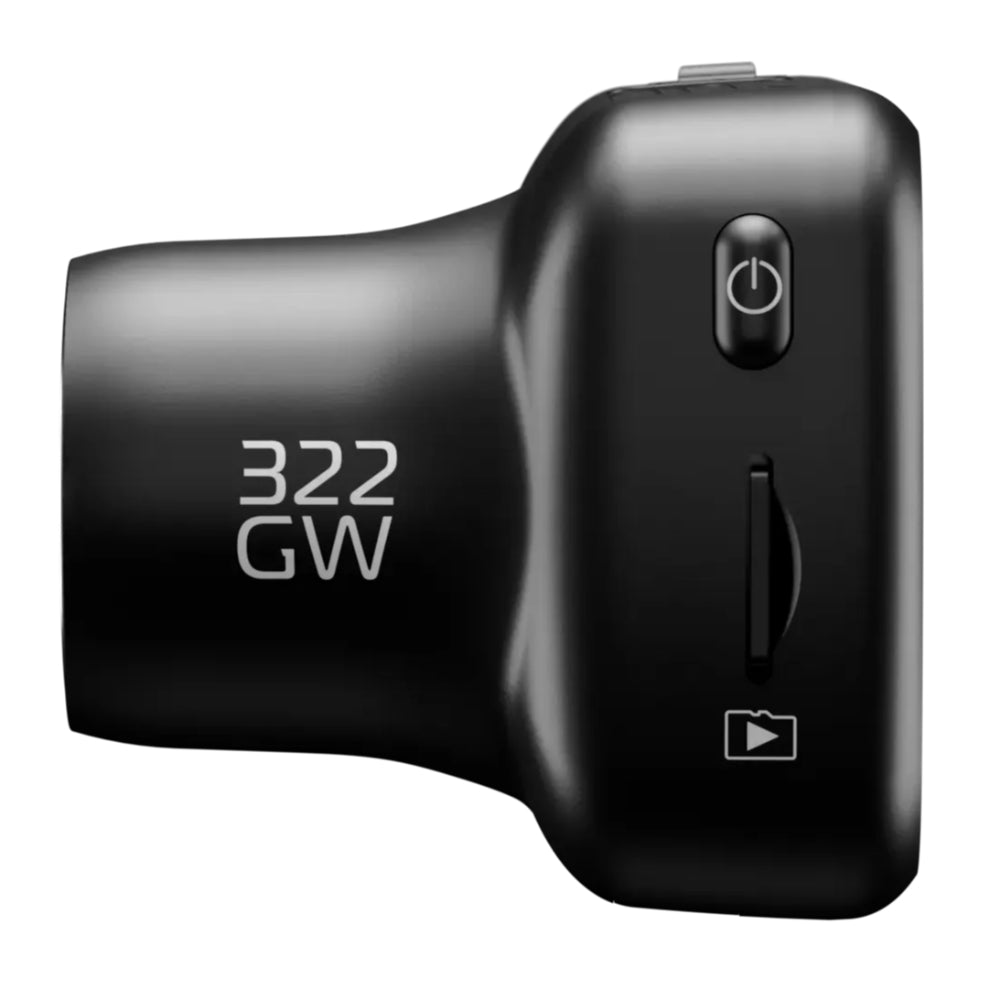 Nextbase 322GW Dash Camera with 1080p Full HD Recording - Black