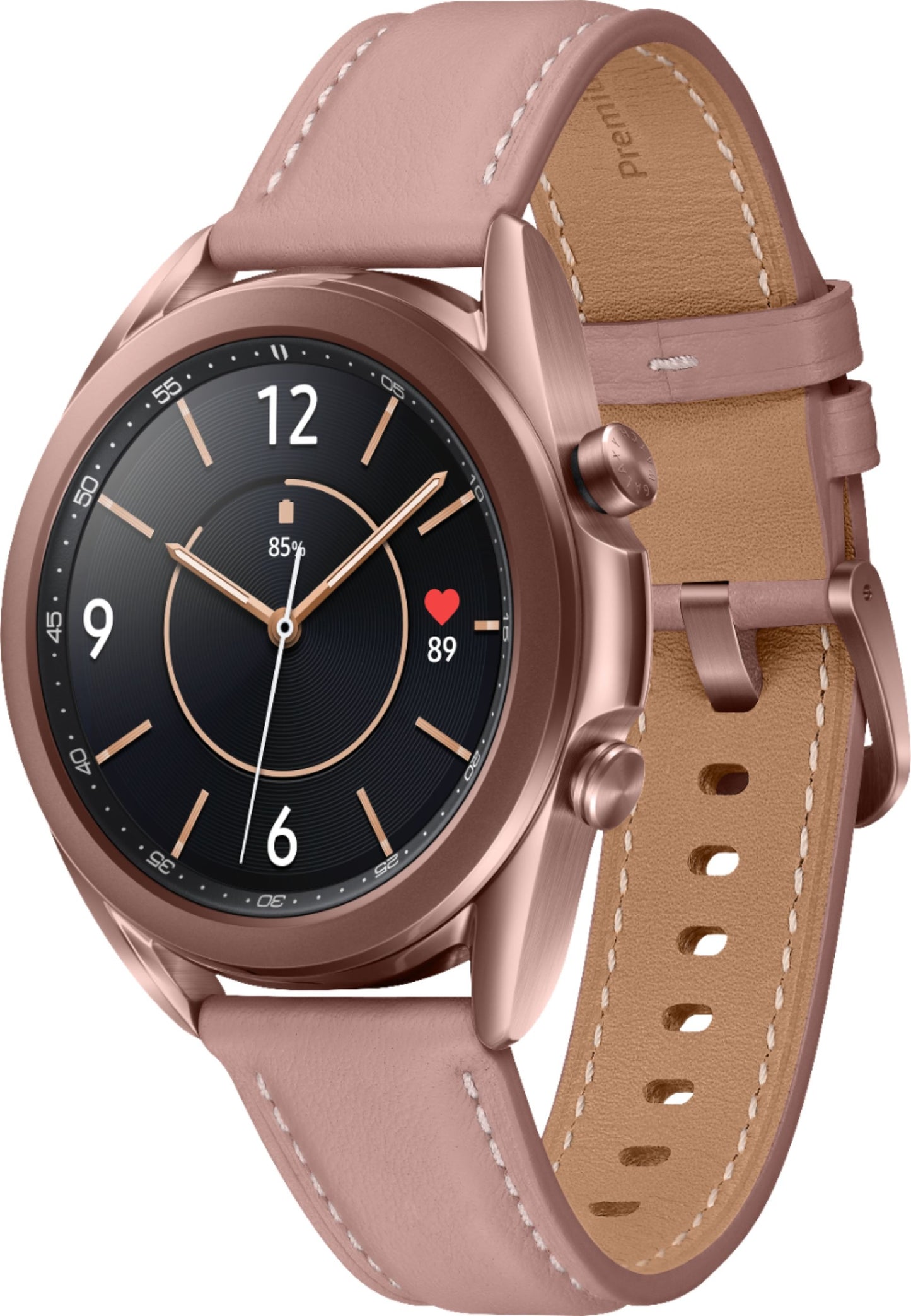 Samsung - Galaxy Watch3 Smartwatch 41mm Stainless BT - Mystic Bronze