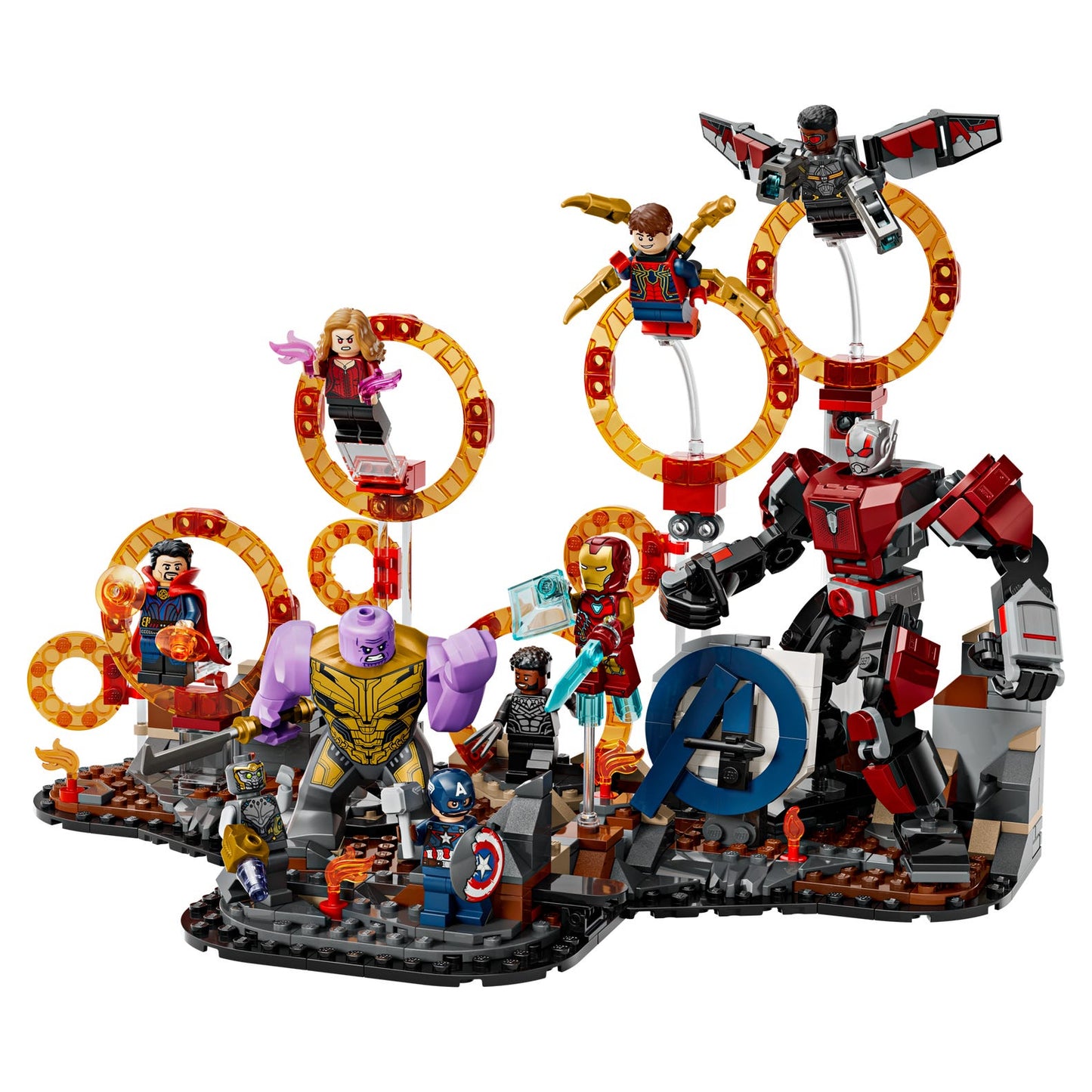 LEGO Marvel Avengers: Endgame Final Battle Building Toy Set (621-Pieces)