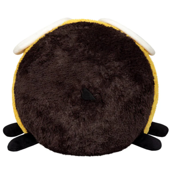 Squishable Fuzzy Bumblebee 15" Plush Toy - Black/Yellow