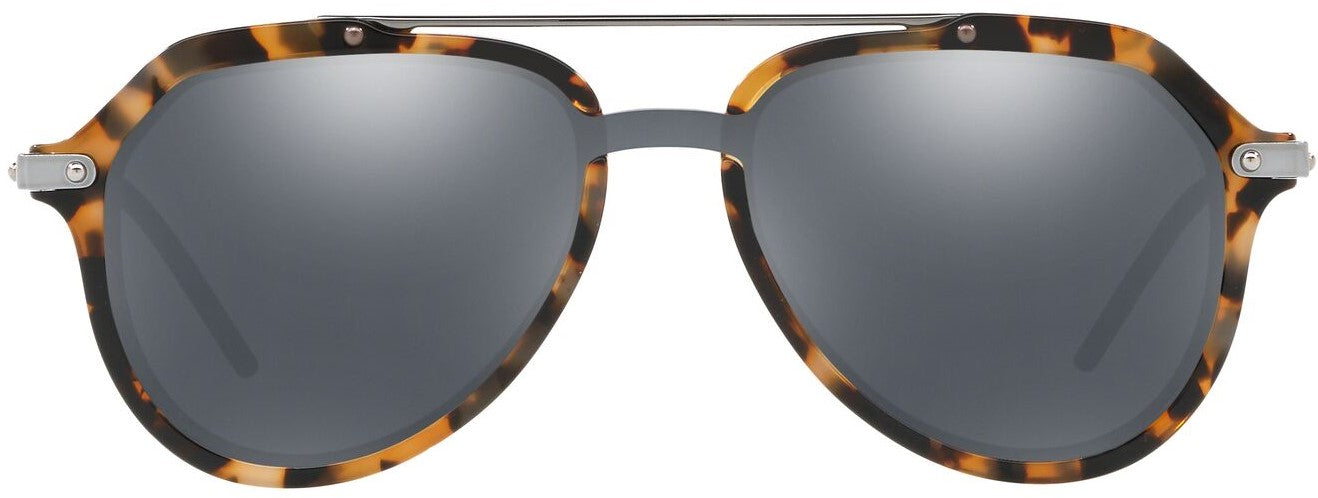 Dolce & Gabbana Men's DG4333 Pilot Mirrored Sunglasses - Curacao