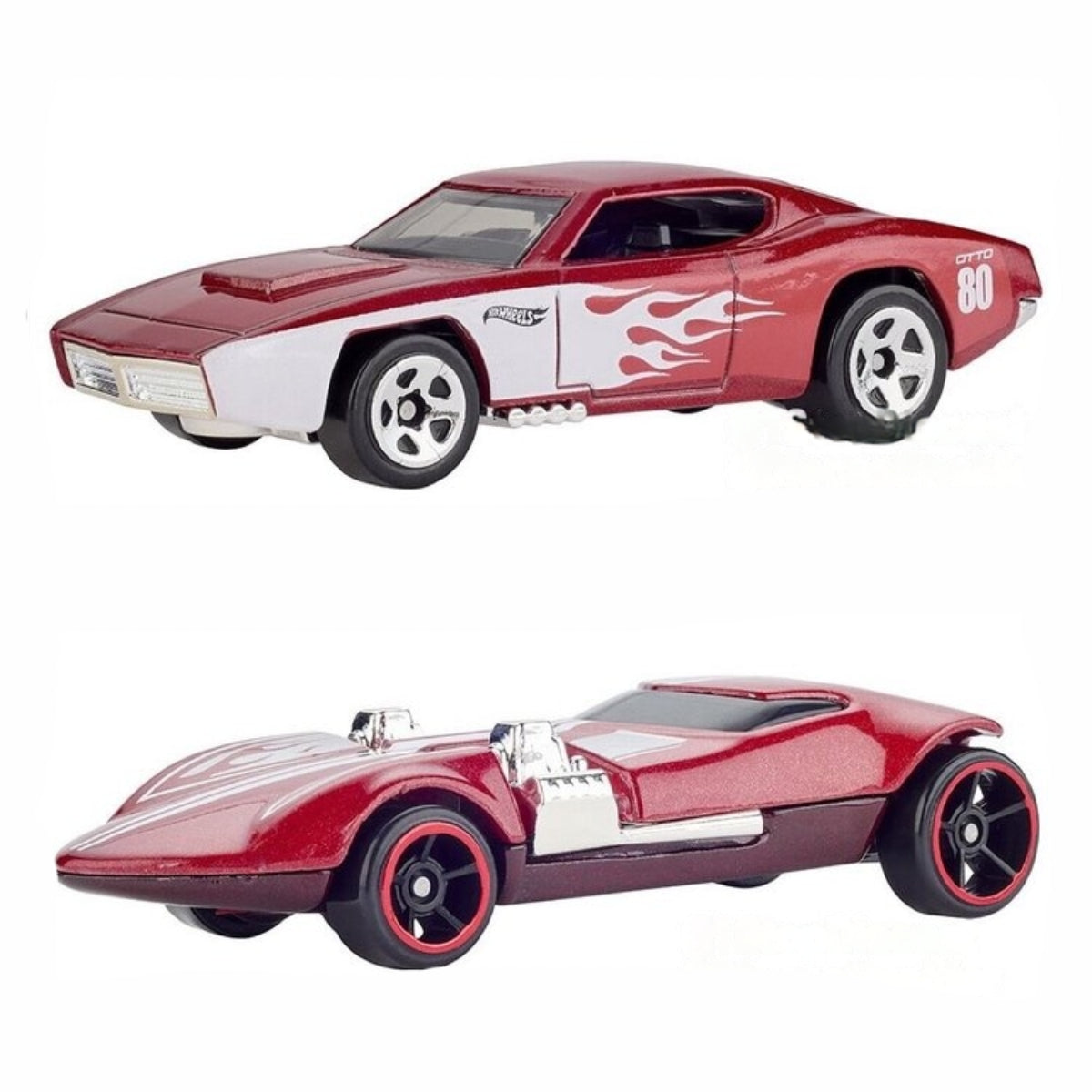 Hot Wheels 80th Anniversary Toy Set - Red