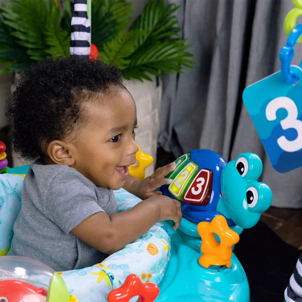 Baby Einstein Ocean Explorers Curiosity Cove 2-in-1 Activity Jumper