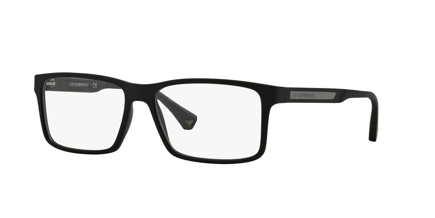 Emporio Armani Men's EA3038 Rectangle Eyeglasses - Curacao