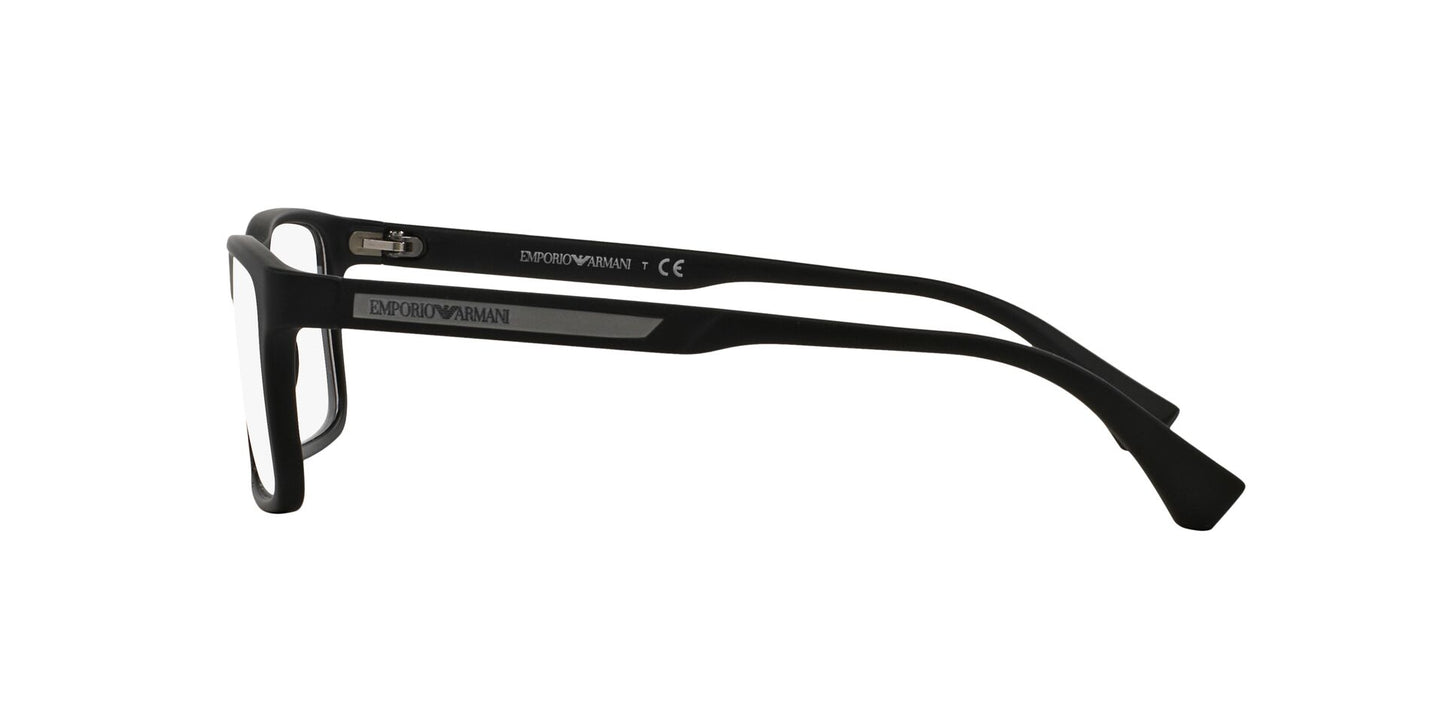 Emporio Armani Men's EA3038 Rectangle Eyeglasses - Curacao